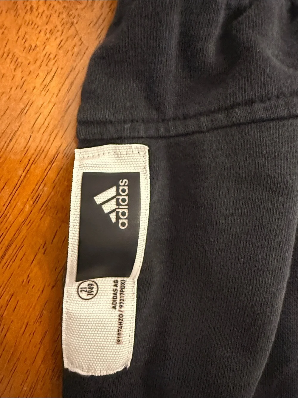adidas Black Boys' Athletic Shorts with Logo small